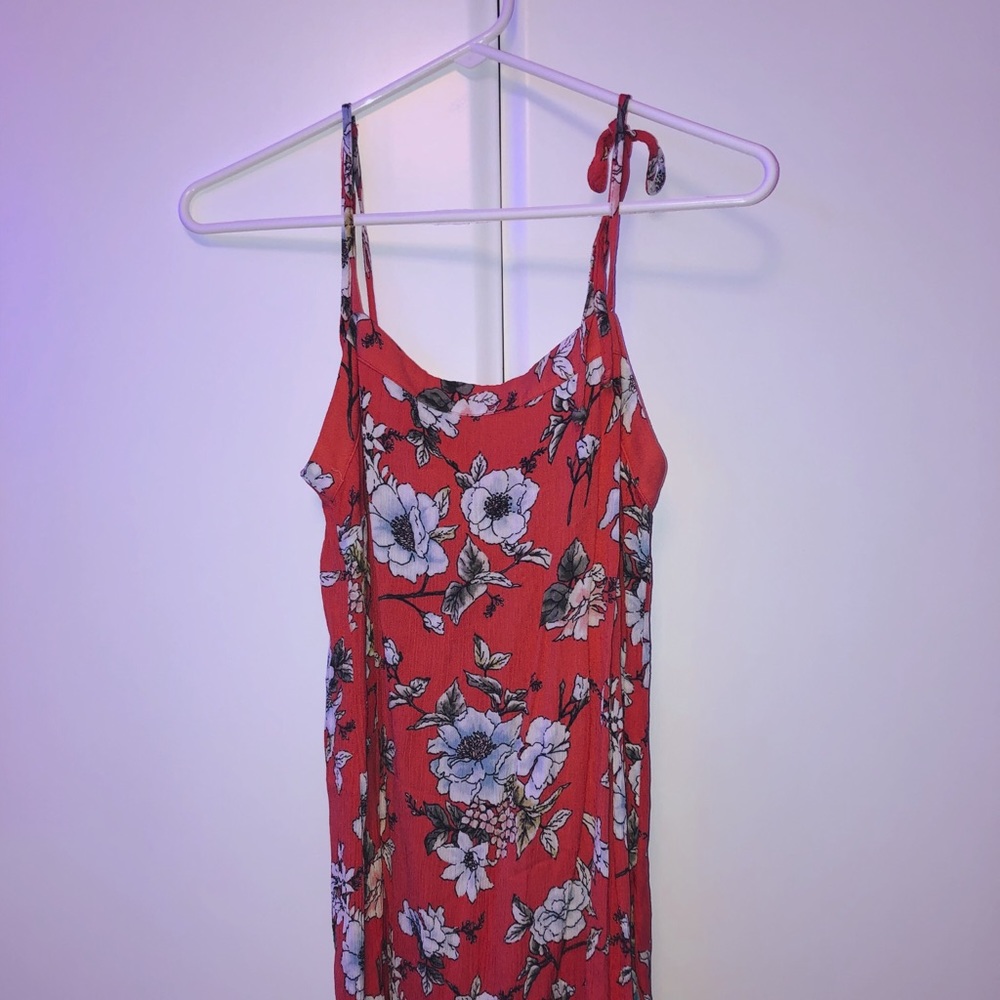 flowered spaghetti strap sundress (mini)